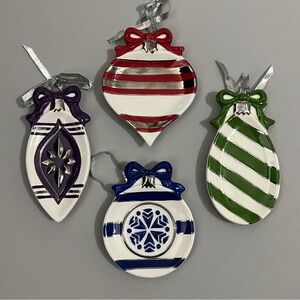 MWW Market Tree Trimming Mini Ornament Plates